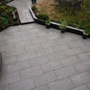 Beautiful porcelain tiles make for a contemporary finish in this West Bridgford garden
